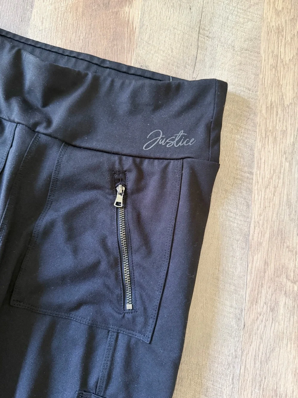 Justice Cargo Leggings | Zipper Pockets | Girls 14/16